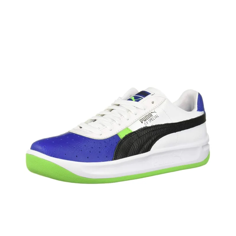 PUMA GV Special Skateboard Shoes Men Low-Top White/Blue/Green-1