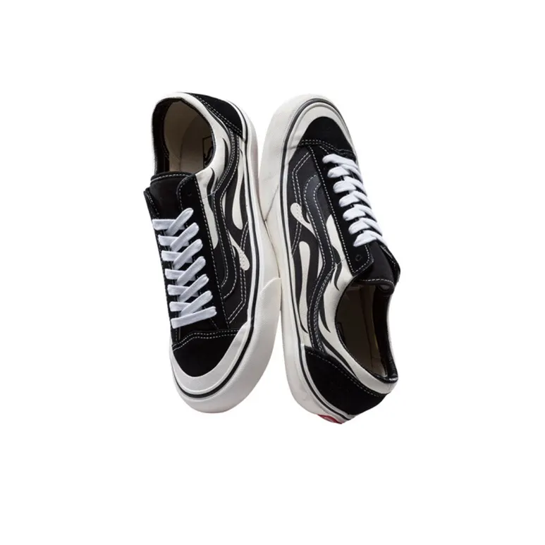 Vans Style 36 Flames Black-3