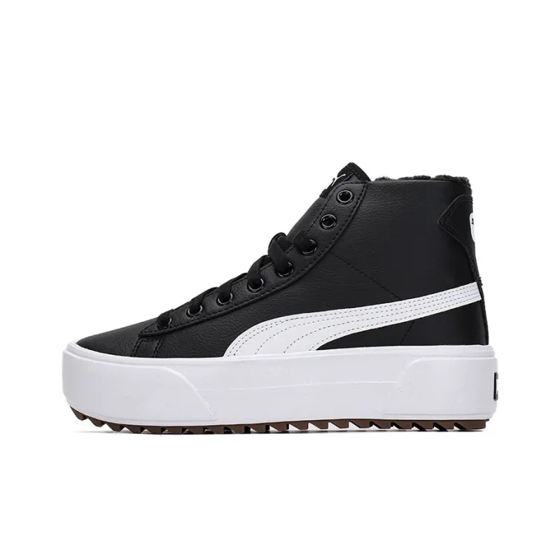 PUMA Kaia Mid 'Fur Black' Women's-0