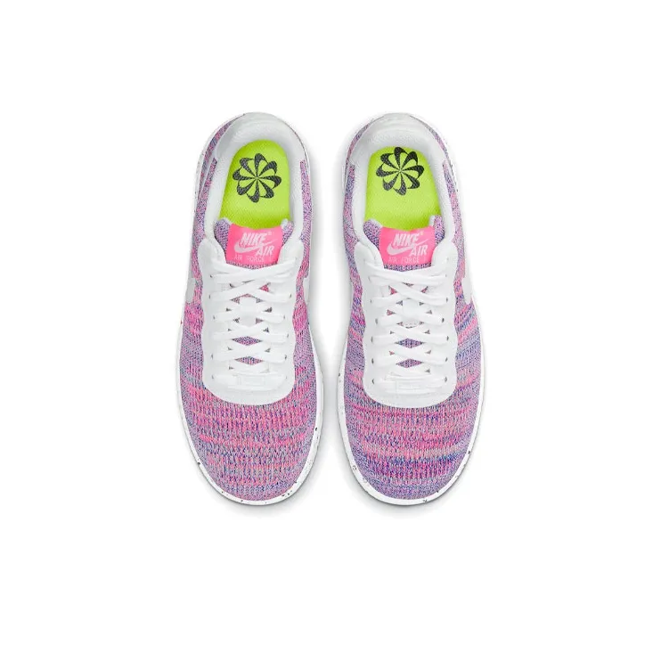 Nike Air Force 1 Low Crater Flyknit Fuchsia Glow Women's-3
