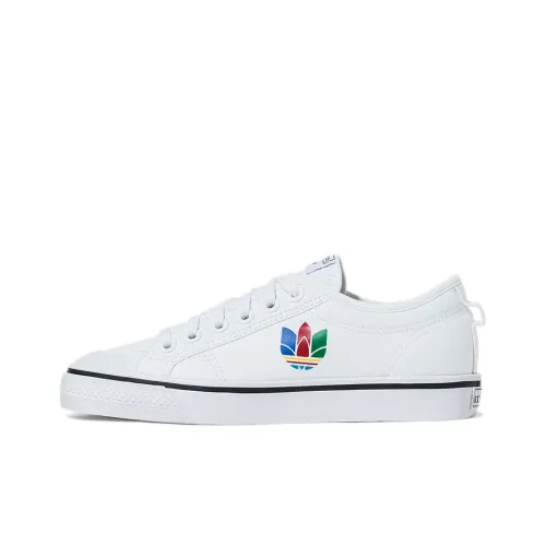 Adidas Nizza 'White Multi-Color Trefoil'