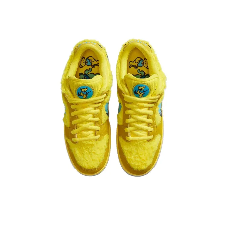 Nike Sb Dunk Low Grateful Dead Bears Opti Yellow-3