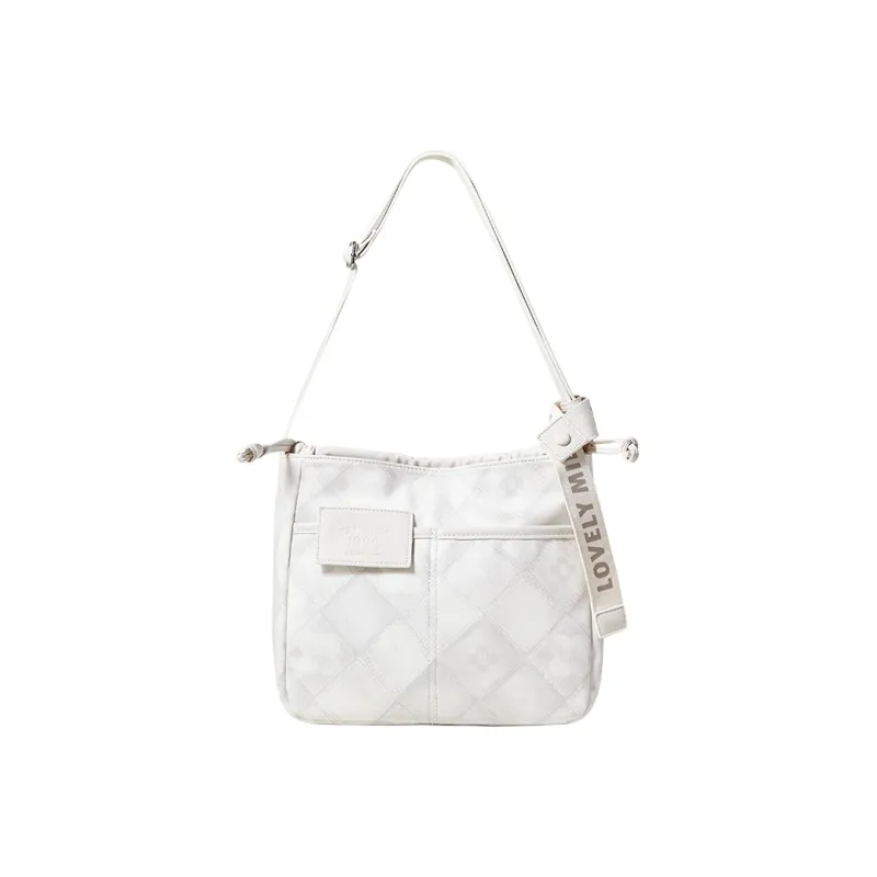 Miffy PU Tote Bag Shopping Bag Shoulder Bag Crossbody Bag Regular Women's Blue/White-0
