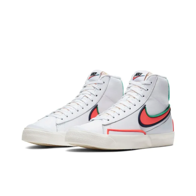 Nike Blazer Mid 77 Infinite White Crimson Women's-2