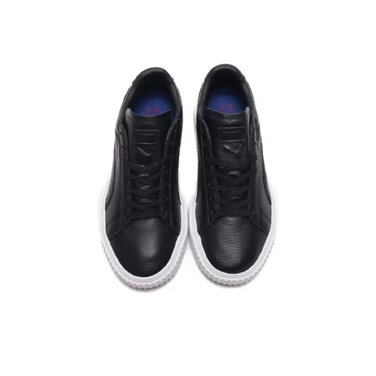 PUMA Unisex Breaker Leather Sneakers Black-2