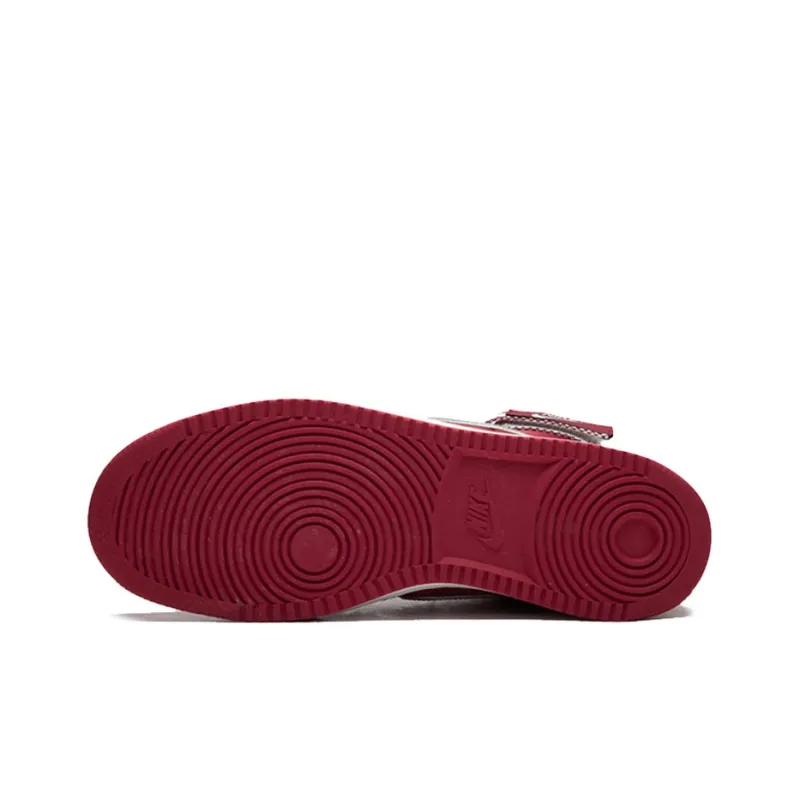 Nike Vandal High Supreme University Red Metallic Silver-4