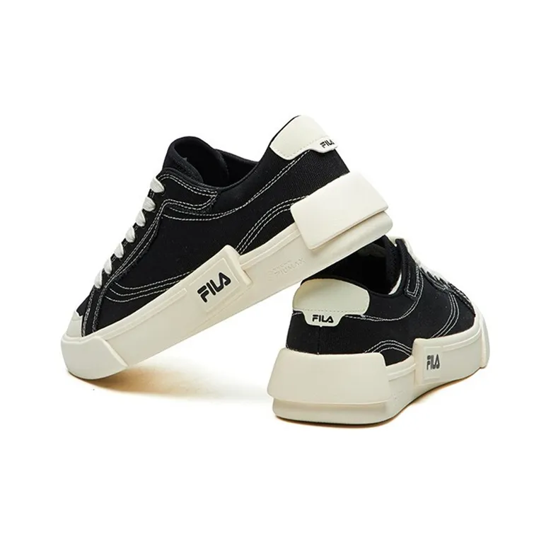 FILA FUSION Canvas Shoes 'Black'-5