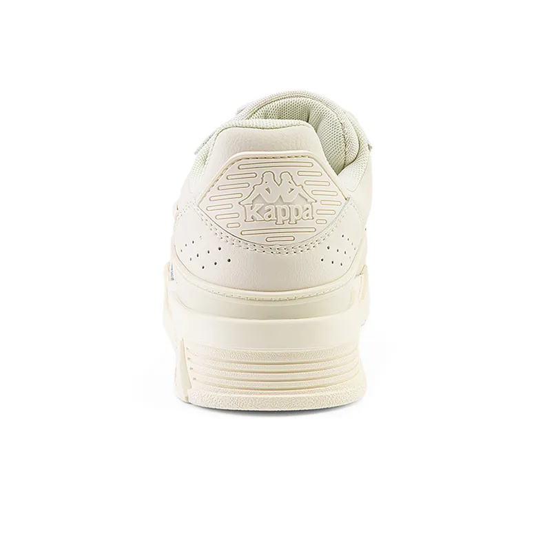 Kappa Wear-Resistant Low-Top Skateboard Shoes Unisex Winter White-5