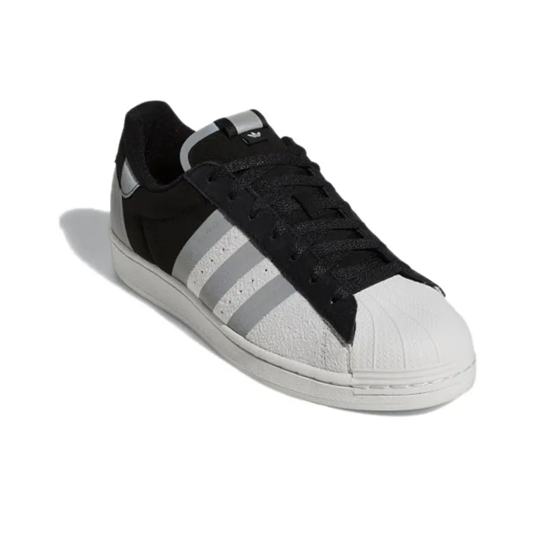 adidas originals Superstar Black Silver Metallic-2