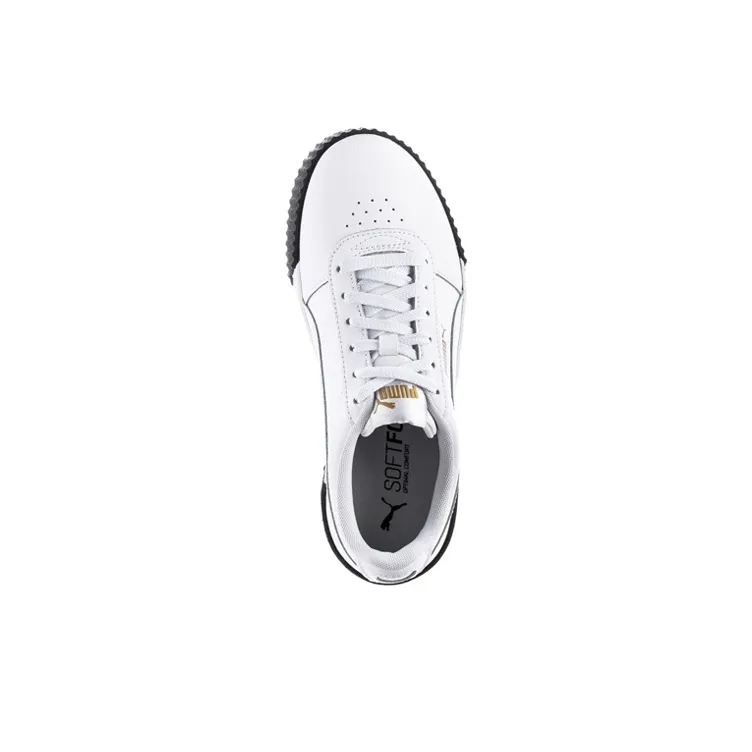 PUMA Carina Leather 'White Black' Women's-2