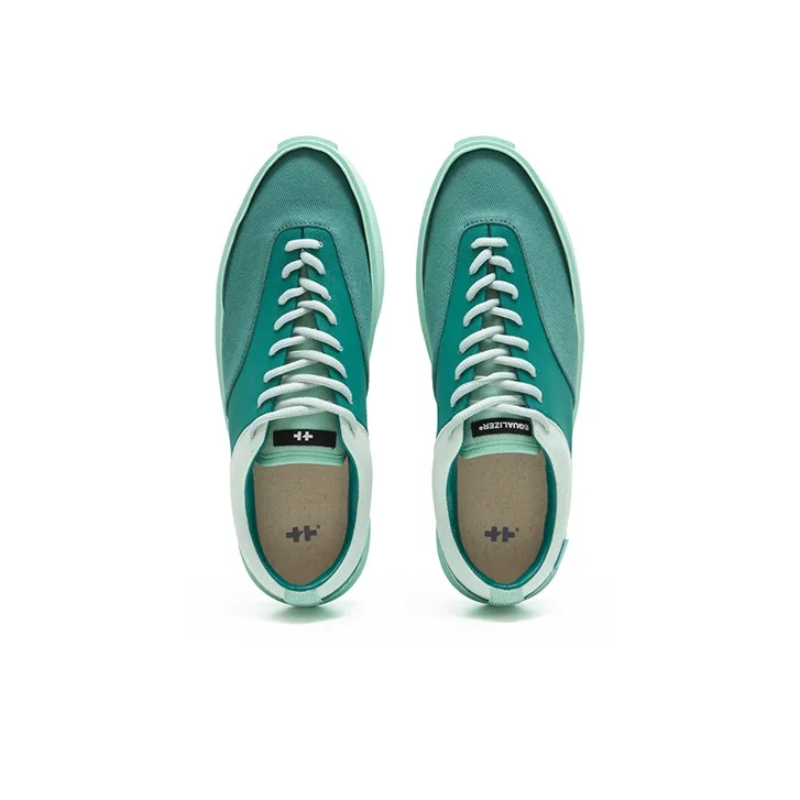 EQLZ EQUALIZER Fault Slip Resistant Low Top Skateboard Shoes Unisex Seaweed Misprint-3