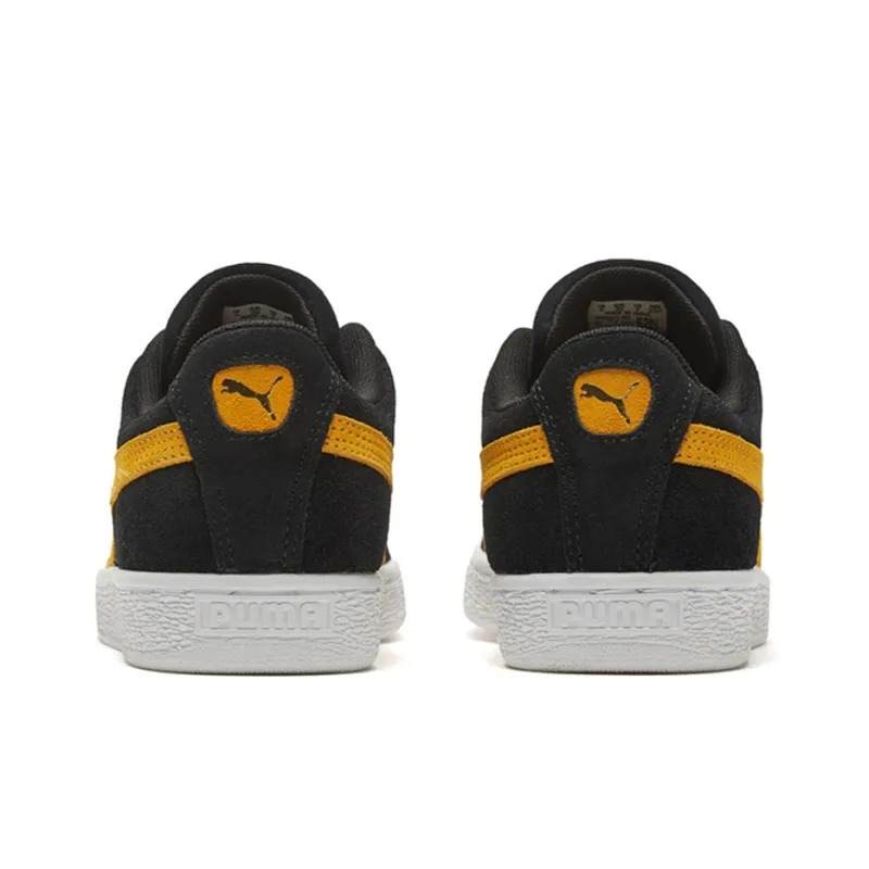 Puma Suede Black Golden Rod-3