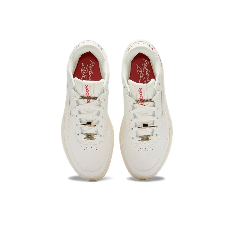 Reebok Women's Club C Double Geo 'Chalk Alabaster' Women's-4