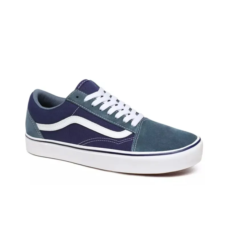 Vans Suede And Textile Comfycush Old Skool Blue-2
