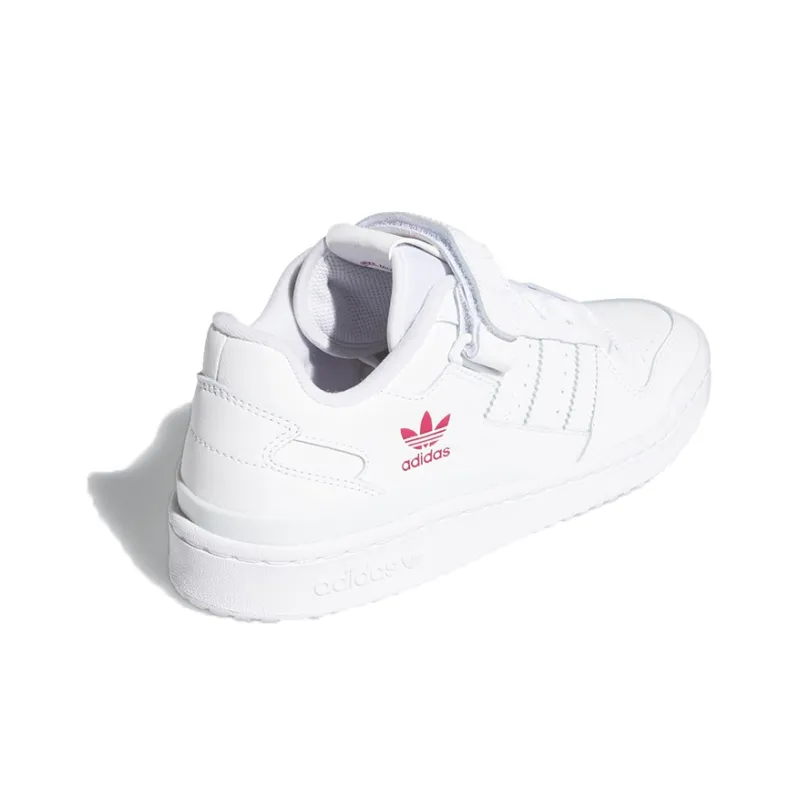 Adidas Forum Low Cloud White Shock Pink Women's-3