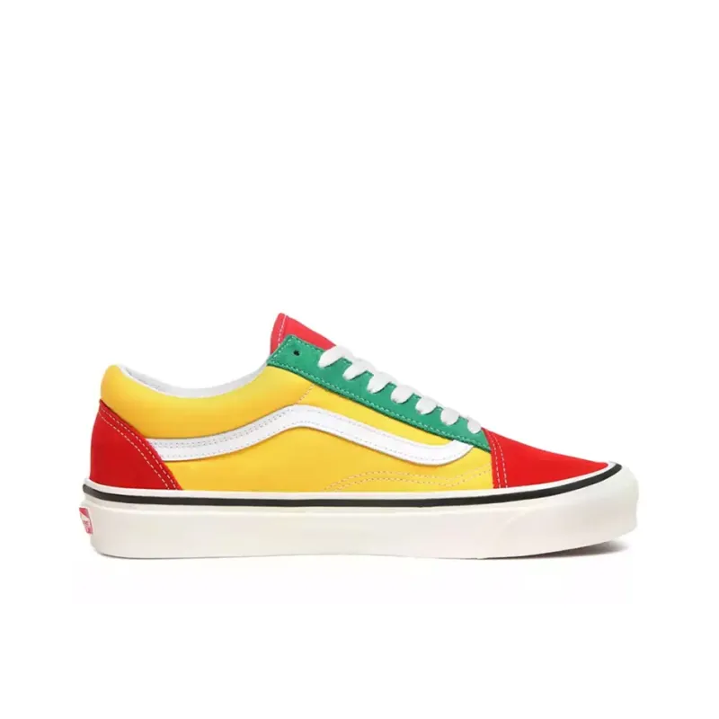 Vans Old Skool 36 Dx 'Red Emerald Yellow'-1
