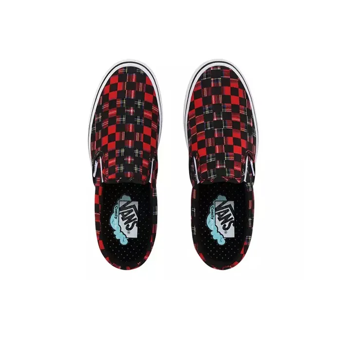 Vans Comfycush Slip On 'Plaid Checkerboard Red'-3