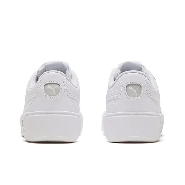 PUMA Smash Platform V2 'Triple White' Women's-4