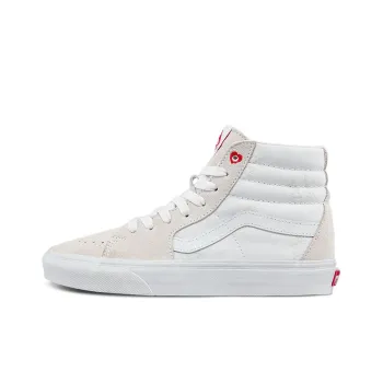 Vans Unisex SK8 Hi High Top Sneakers Grey/White