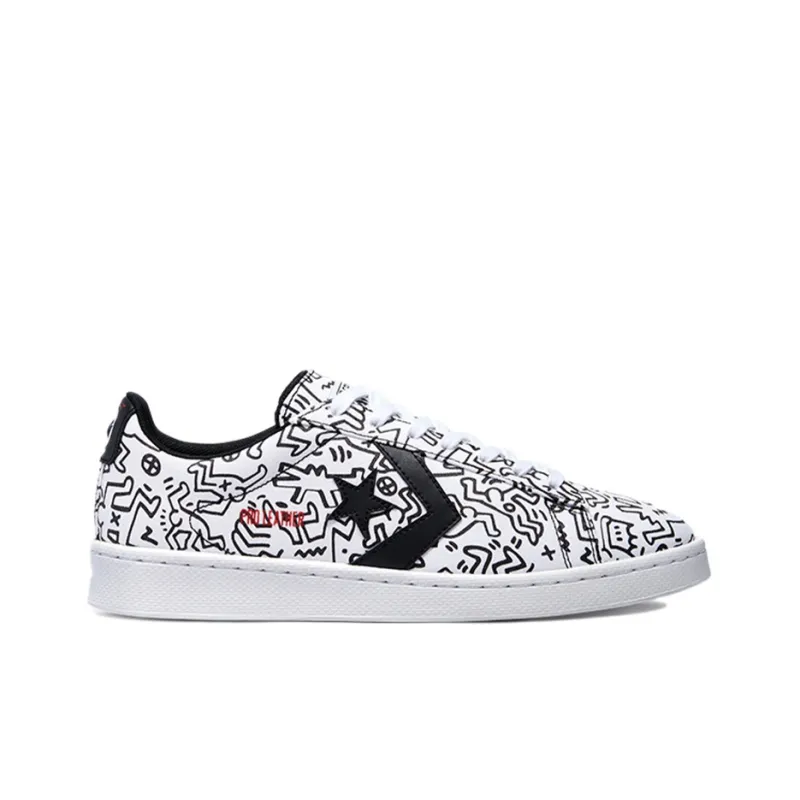 Converse Pro Leather Ox Keith Haring White-1