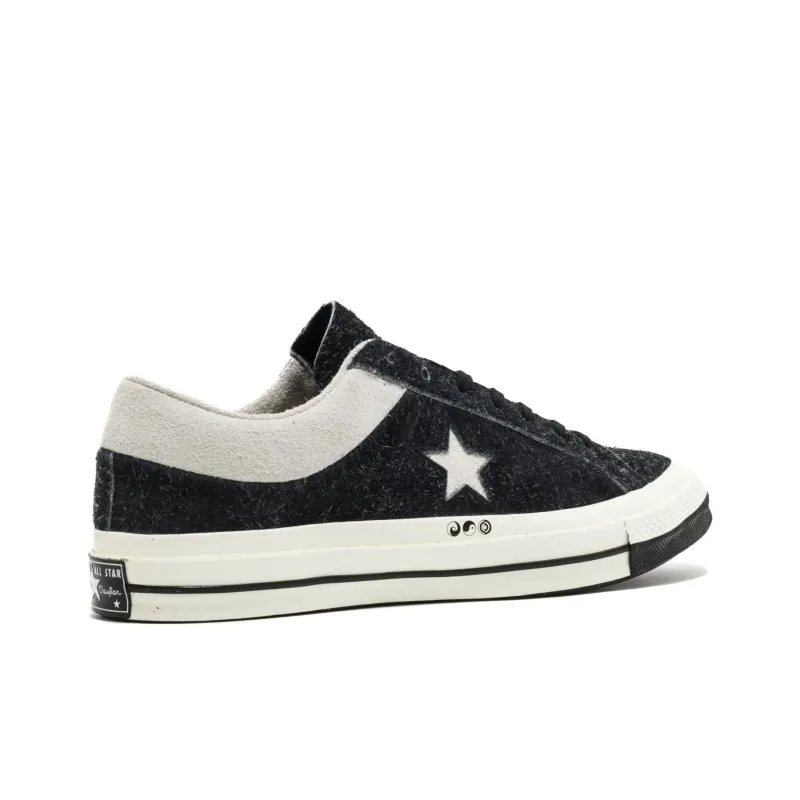 Converse One Star Ox Clot Black White-3