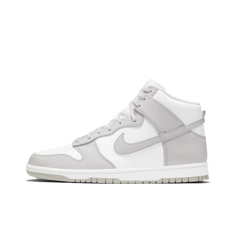 Nike Dunk High Retro White Vast Grey-0