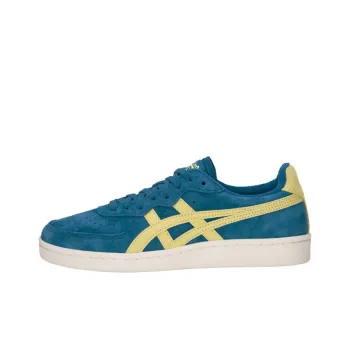Onitsuka Tiger GSM Skateboard Shoes Unisex Low-Top Blue/Yellow Color