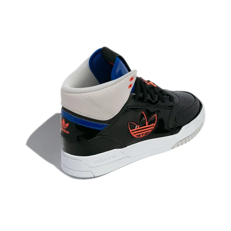Adidas Originals Drop Step Xlt 'Carbon Black Gray Orange'-3