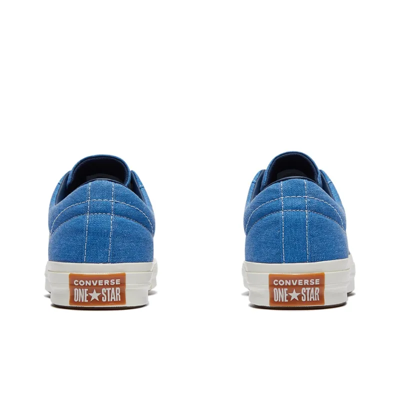 One Star Converse Low 'Denim Blue'-4