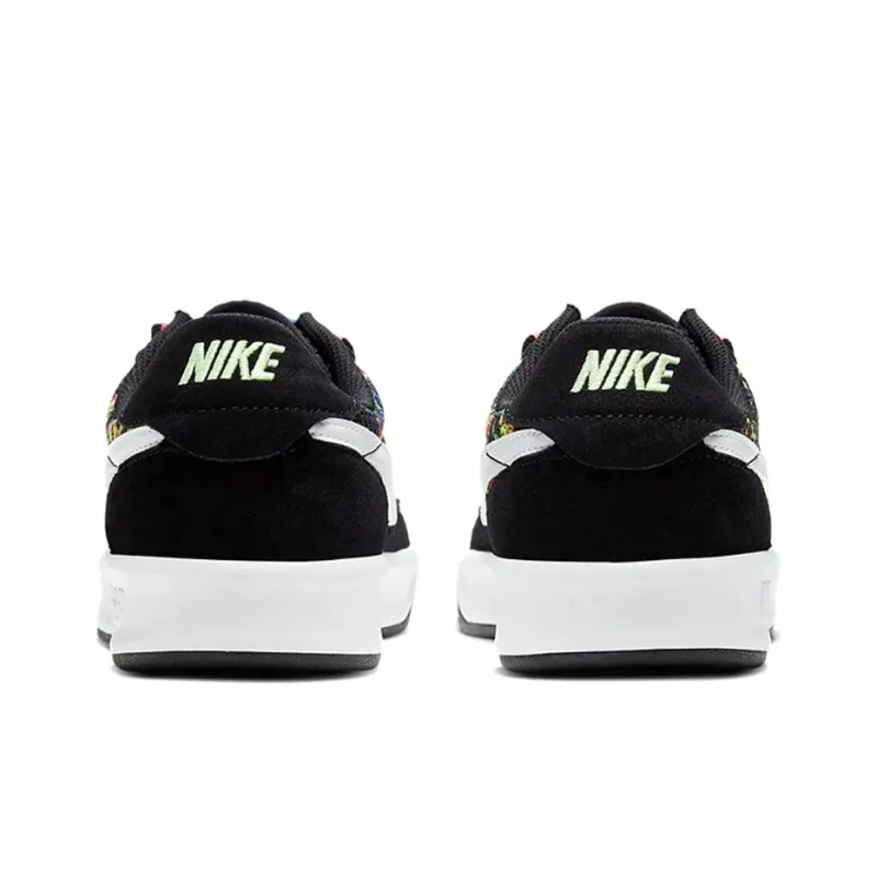 Nike SB Adversary Coverage Low Top Skateboard Shoes Men's Black Green-4