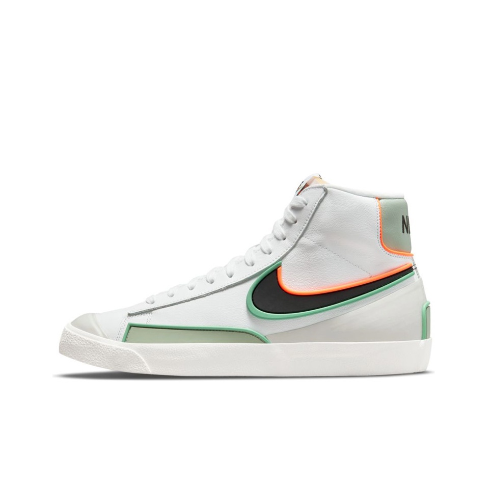 Nike Blazer Mid 77 Infinite White Roma Green POIZON