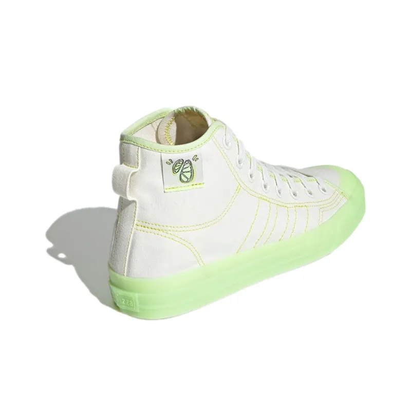 Adidas Originals Nizza Hi Rf 'Cream Yellowgreen'-3