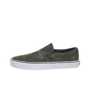 Vans Classic Slip On Dark Green
