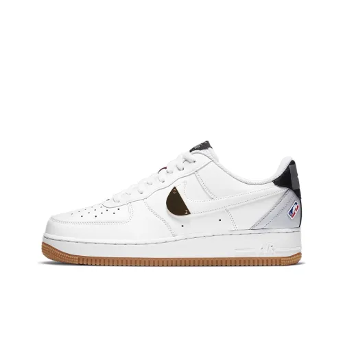 Nike Air Force 1 Low NBA White Grey Gum