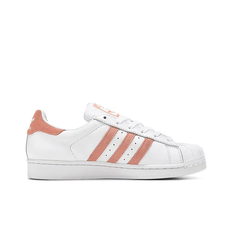 Adidas Women's Superstar 'White Glow Pink' Women's-1