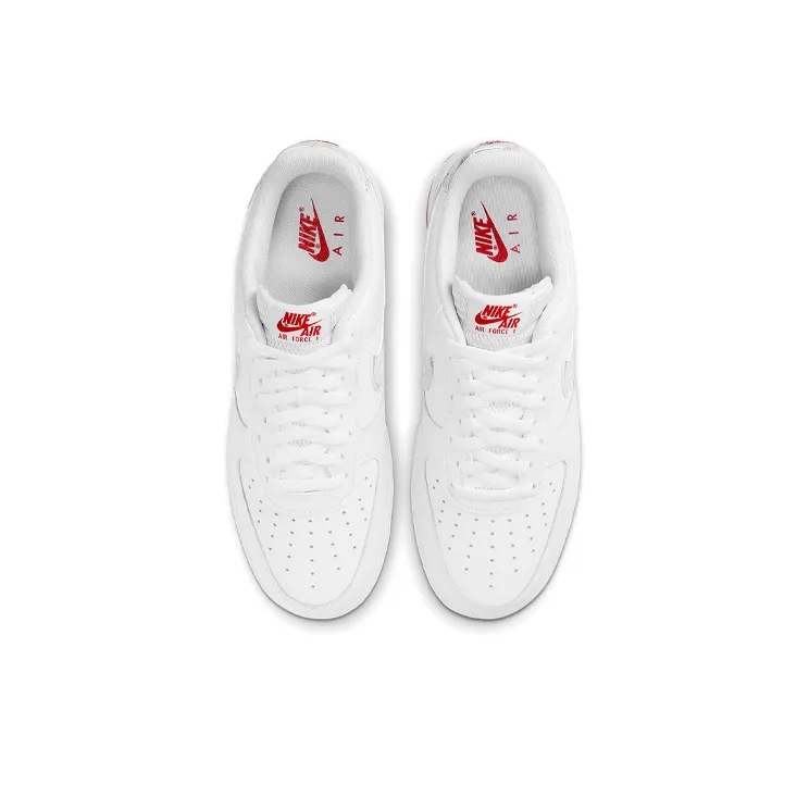 Nike Air Force 1 Low Topography Pack White University Red-3