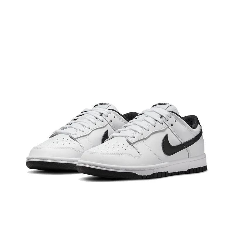 Nike Dunk Low White Black 2022 Women's-2