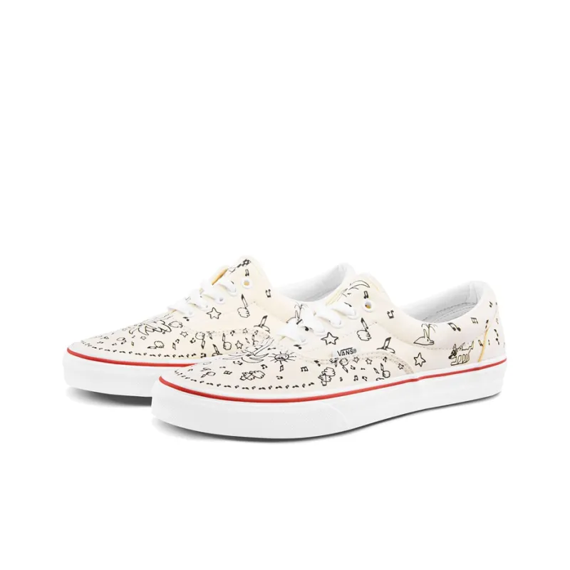 Vans Era Beige Graffiti Unisex Cream-1