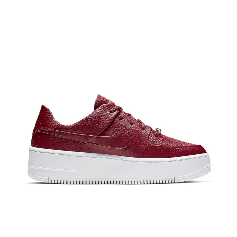 Nike Air Force 1 Sage Low Team Red Women's-1