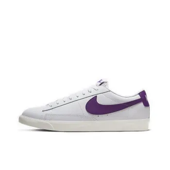 Nike Blazer Low Leather White Purple