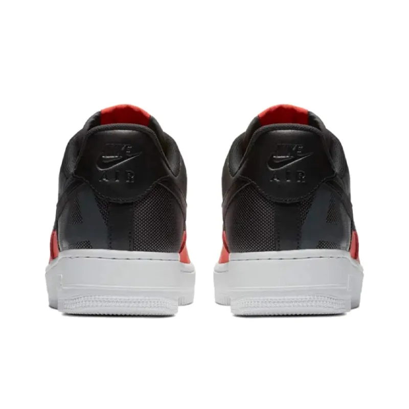 Nike Air Force 1 Low Lv 8 Habanero Red Black White-3