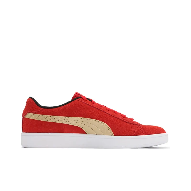 PUMA Smash V2 Board Shoes Red-1