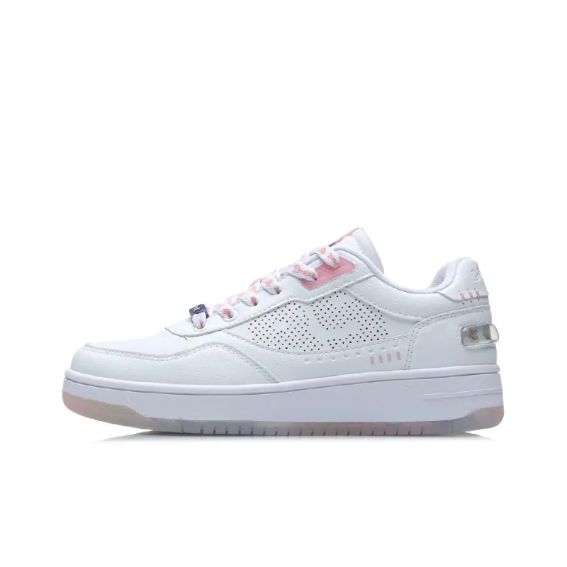 Li Ning Classic Low X Disney 'White Pink' Women's-0