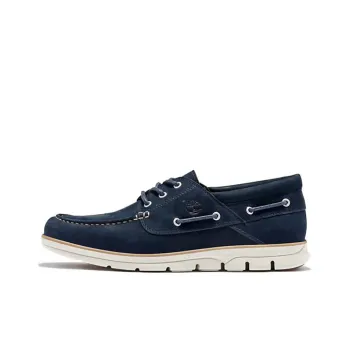 Timberland Bradstreet 3 Eye Boat Shoes 'Navy'