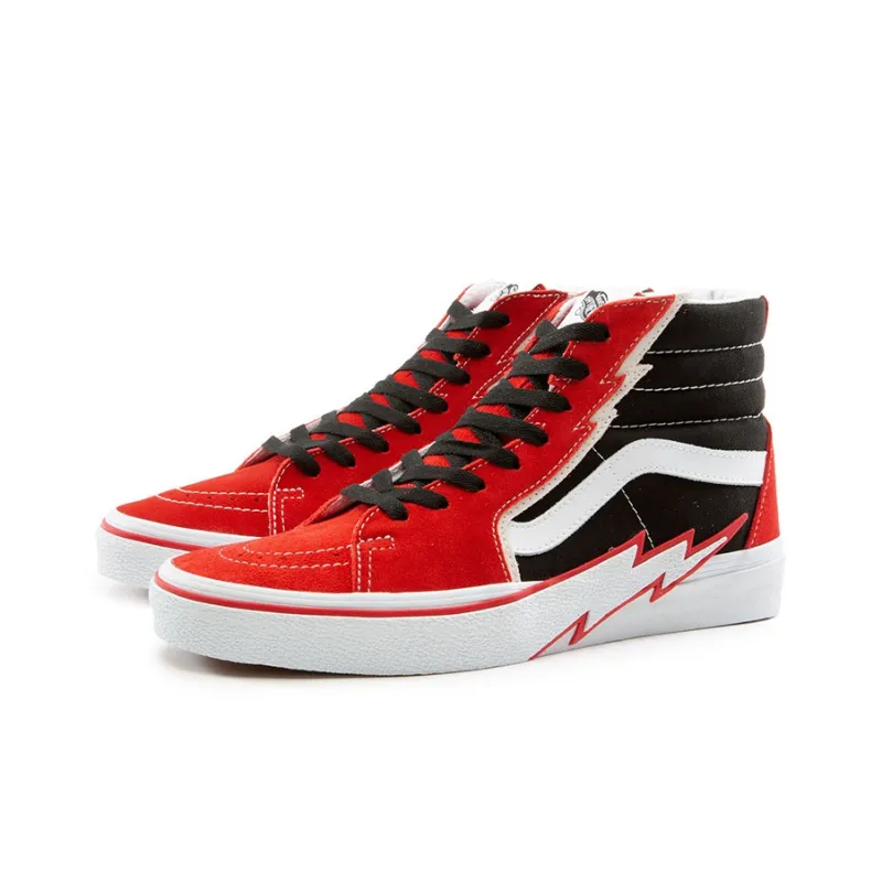 Sk8 Vans Hi 'Bolt Racing Red'-2
