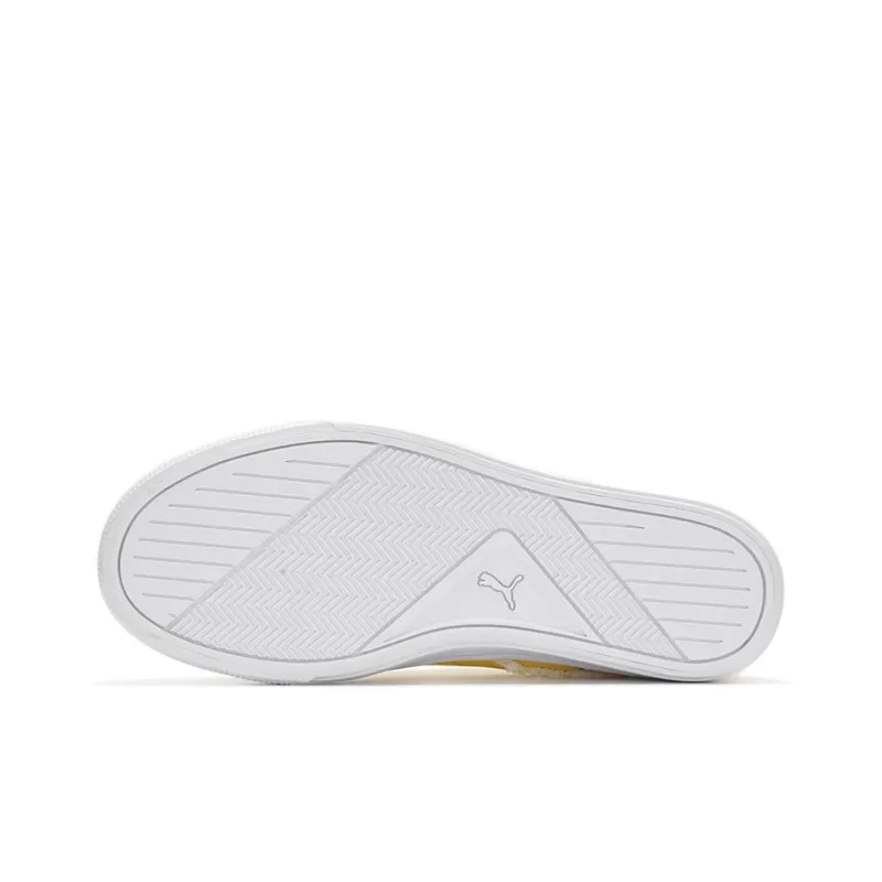 PUMA Capri Raw Cut Shoes Yellow-3