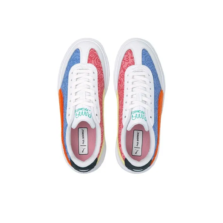 PUMA Mr. Doodle X Oslo Maja 'Ultramarine American Beauty' Women's-3