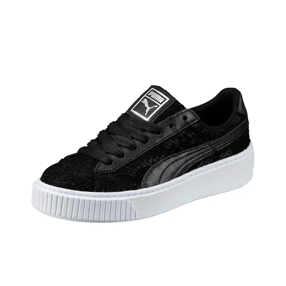PUMA Basket Platform Fo 'Black' Women's-2