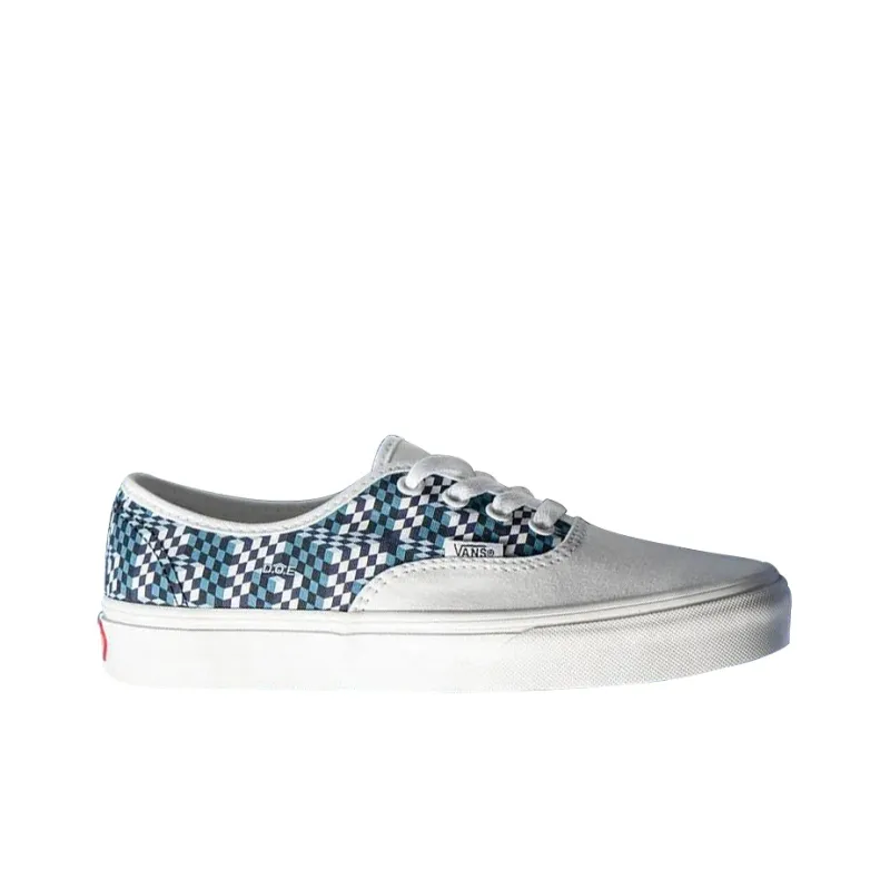 Vans Doe X Vans Authentic Grid Blue White-1