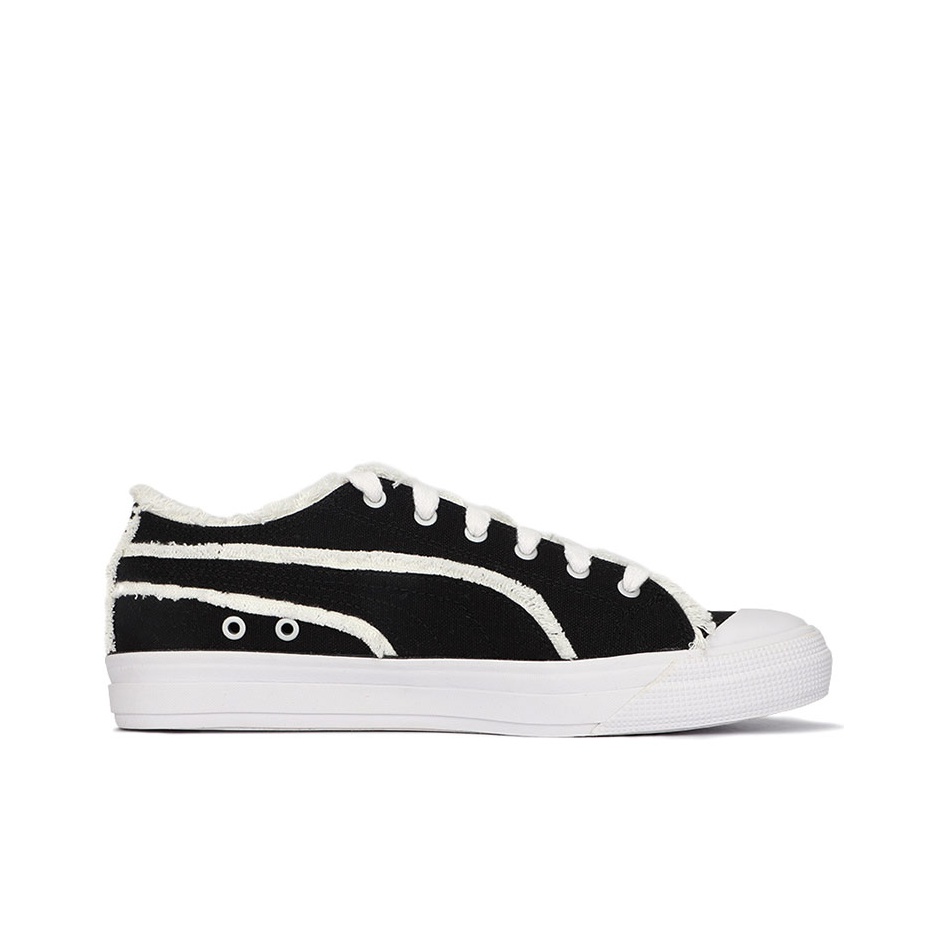 【史上最も激安】 PUMA Capri Raw Cut Board Shoes Black/White - POIZON 靴